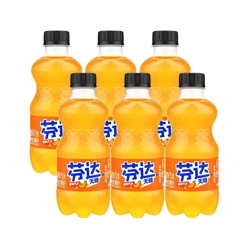 芬达无糖300ml*6瓶 6.7元 - 86线报
