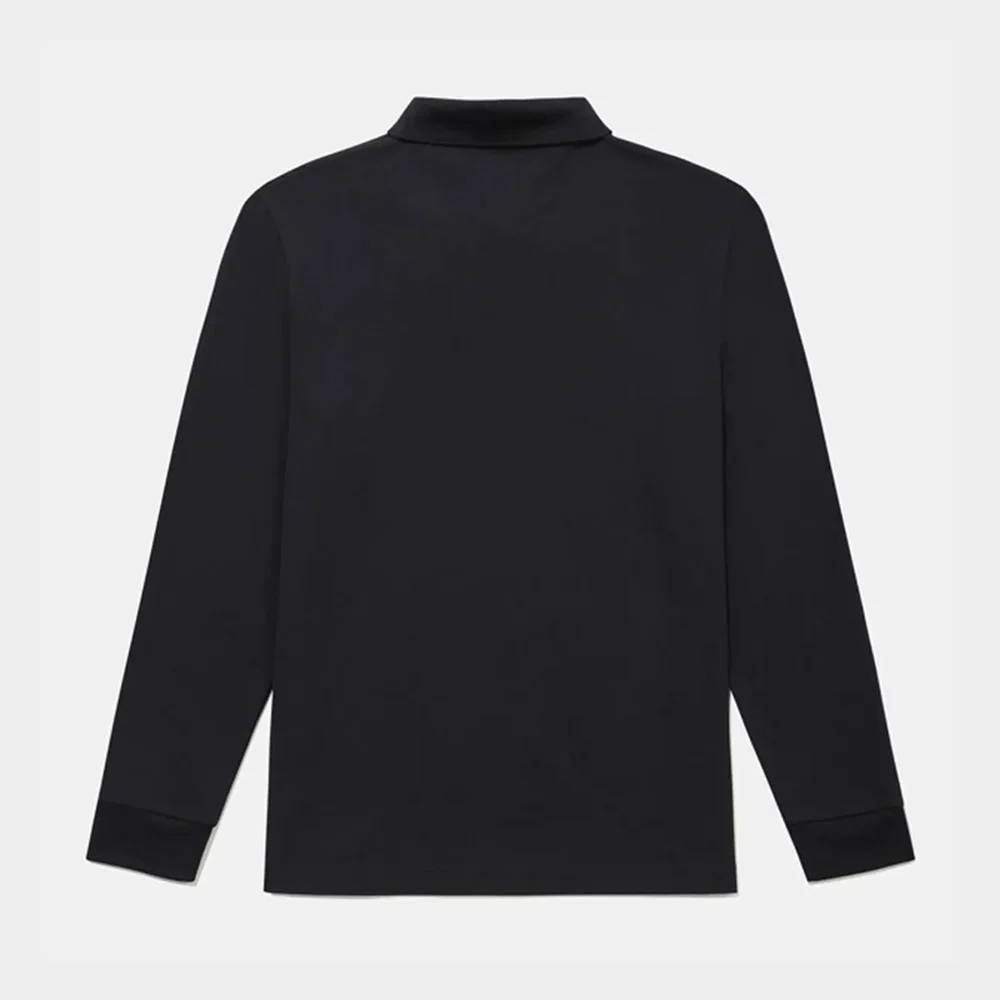 迪桑特polo衫男女同款黑色长袖T恤秋季新款休闲运动外套 381.7元 - 86线报