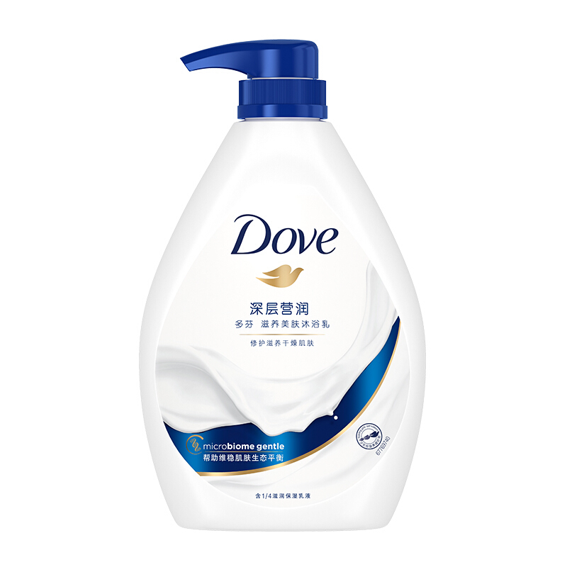 多芬滋养美肤沐浴乳深层营润1kg 17.9元 - 线报酷