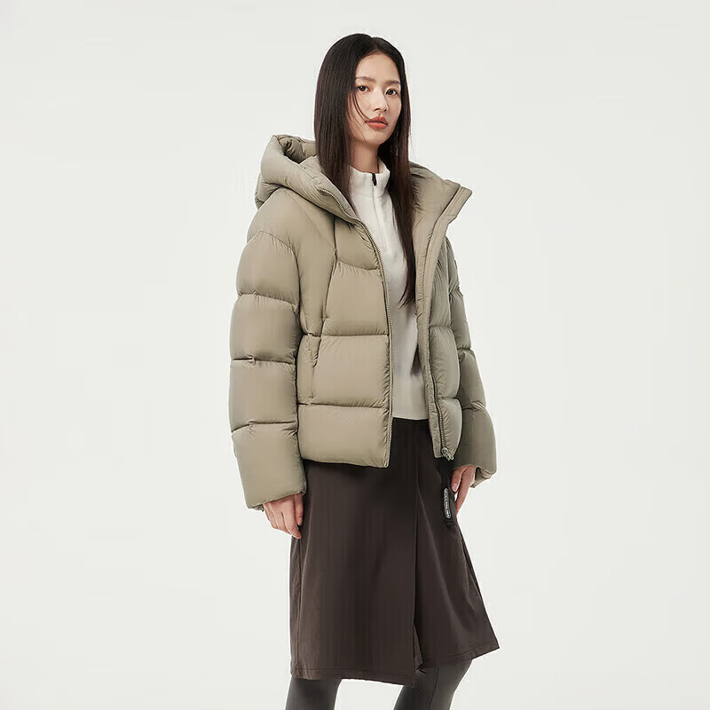 坦博尔女泡芙短款韩版连帽羽绒服TBF530360D 481元 - 86线报