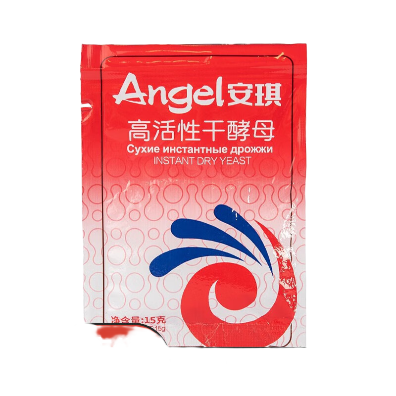 安琪 高活性干酵母粉 低糖型 5g×5袋 + 中筋面粉500g 2.9元 - 86线报