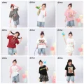 笛牧 2026女童夏季春季新款短袖套装甜美百搭休闲圆领儿童卫衣套装 券后39元 图片 2