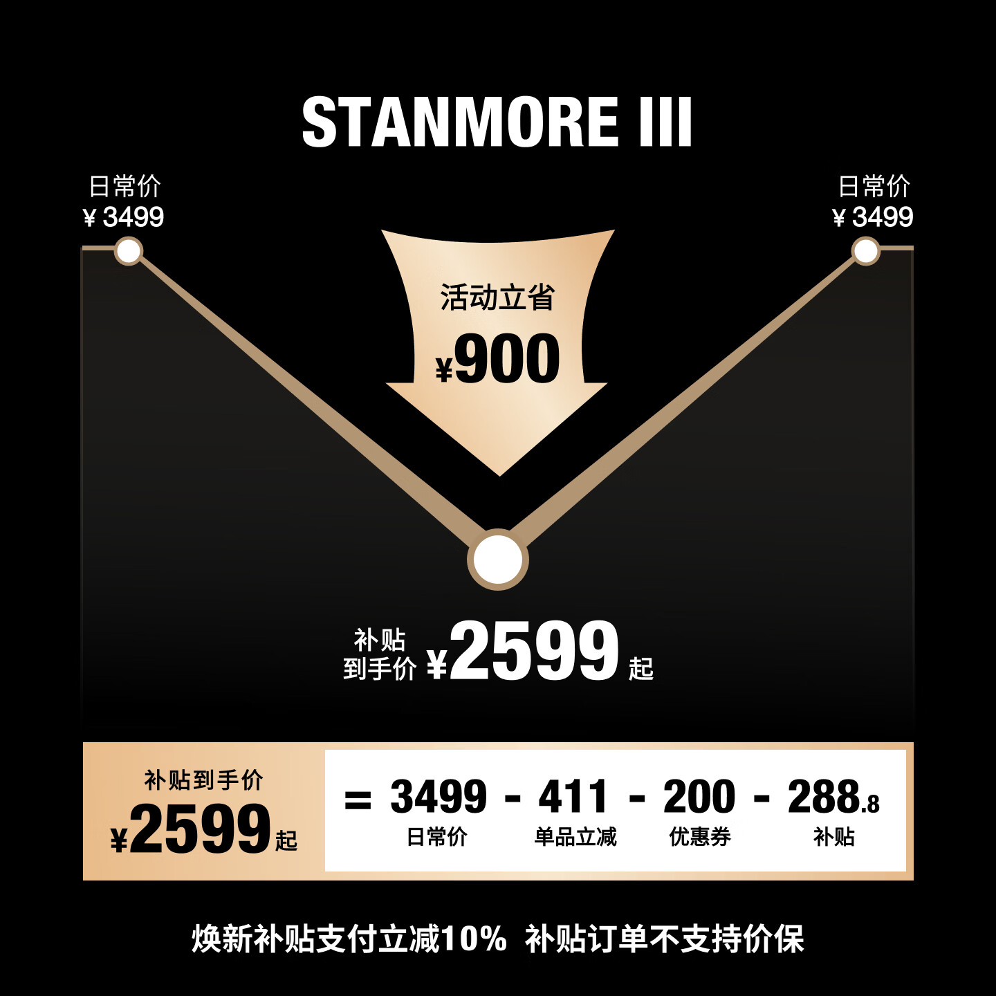 马歇尔STANMORE III桌面蓝牙音箱黑色 2301.31元 - 86线报