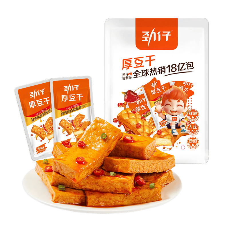 劲仔豆腐干酱香味220g 5.9元 - 86线报 劲仔豆腐干酱香味220g 5.9元 - 86线报