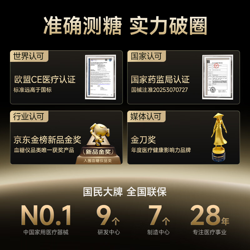 鱼跃Anytime5HSE安耐糖5代动态血糖仪1盒 130.25元 - 线报酷
