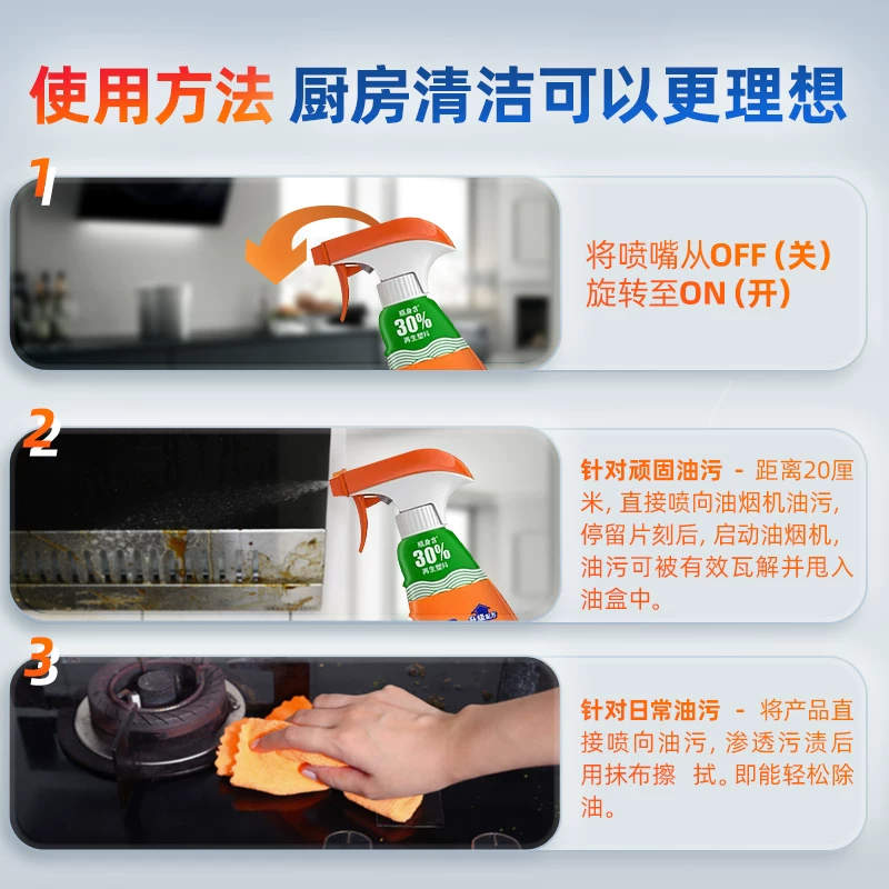 威猛先生油污净厨房重油污清洁剂455g*2瓶 14.7元 - 86线报 威猛先生油污净厨房重油污清洁剂455g*2瓶 14.7元 - 86线报