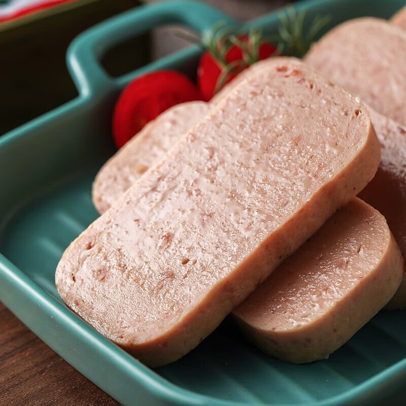 梅林午餐肉罐头儿童火腿午餐肉肠零食开罐即食早餐方便速食应急储备可口198g*3罐 19.9元 - 86线报