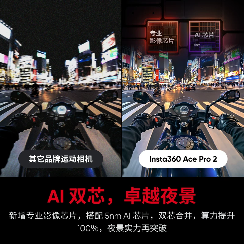 影石 Ace Pro 2 AI智能防抖 运动相机 可淘金币 券后2154元 - 86线报