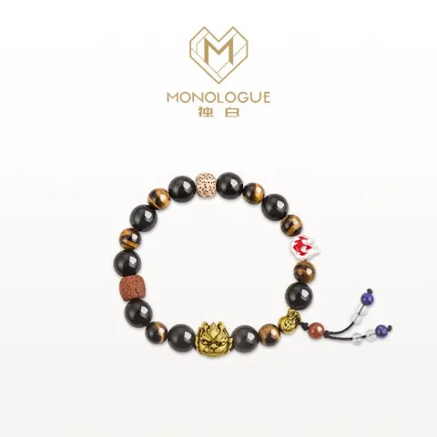 MONOLOGUE 北纬三十度上古玄灵麒麟复古黄金手串MR1313 MR1313麒麟手串 MR1313 高考礼物 4826元 图片 1