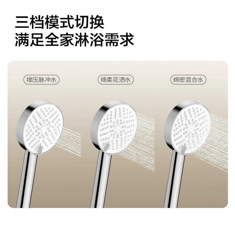 九牧家用增压手持花洒家用莲蓬头喷头 24.7元 - 86线报
