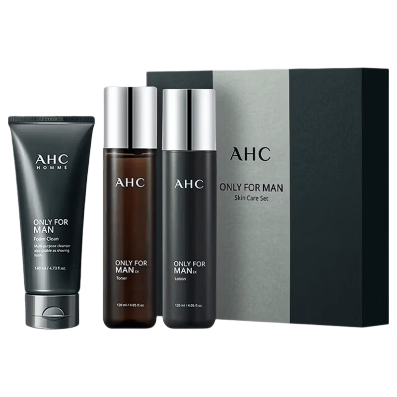 AHC男士平衡舒缓清爽护肤品套装礼盒装 35.9元 - 86线报 AHC男士平衡舒缓清爽护肤品套装礼盒装 35.9元 - 86线报