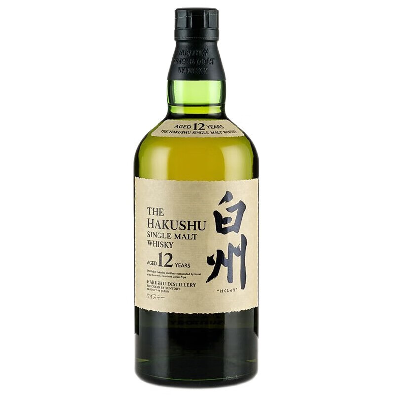 白州12年单一麦芽日本威士忌43%vol700ml有盒 959.9元 - 86线报