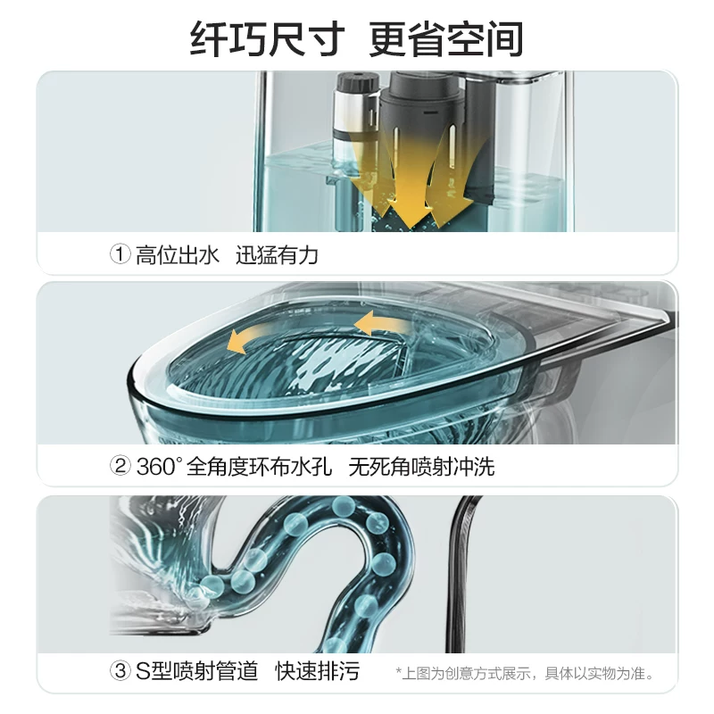 恒洁卫浴抽水马桶防臭坐便器厕所家用节水小户型尺寸516 452.2元 - 86线报 恒洁卫浴抽水马桶防臭坐便器厕所家用节水小户型尺寸516 452.2元 - 86线报