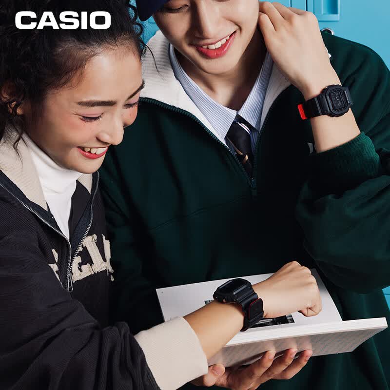 CASIO G-SHOCK YOUTH系列42.8毫米石英腕表DW-5600HR-1 630元 - 86线报