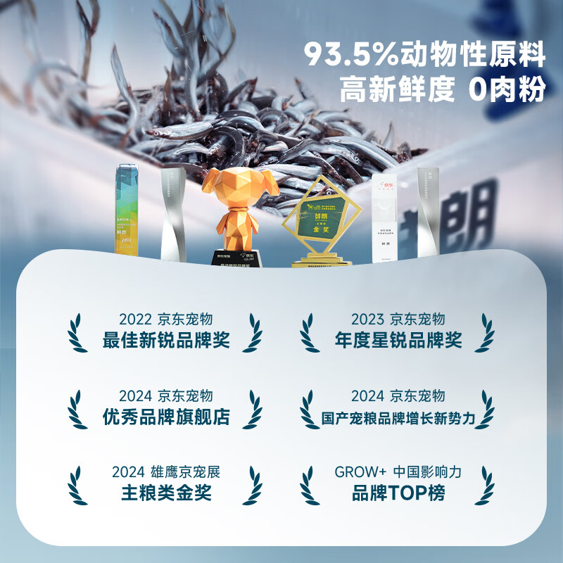 鲜朗低温烘焙猫粮高蛋白鱼肉2kg*4 514元 - 线报酷