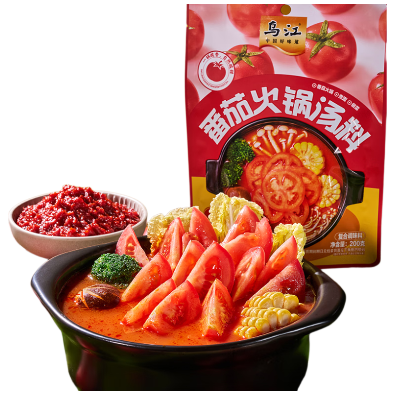 乌江番茄火锅汤料200g×1袋 2.89元 - 86线报 乌江番茄火锅汤料200g×1袋 2.89元 - 86线报