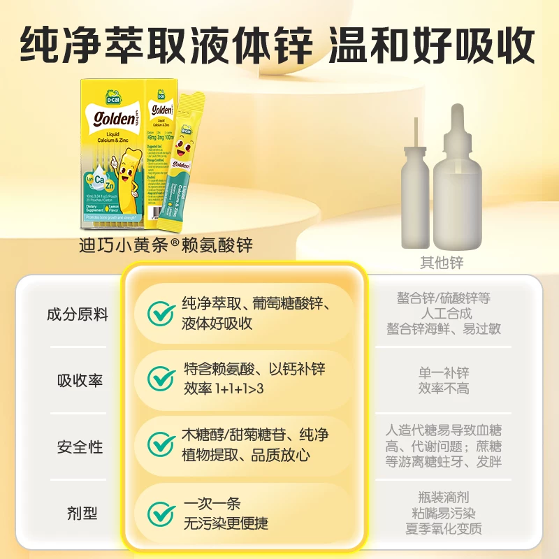 迪巧dcal迪巧小黄条钙锌乳钙液体钙200ml 81.87元 - 86线报