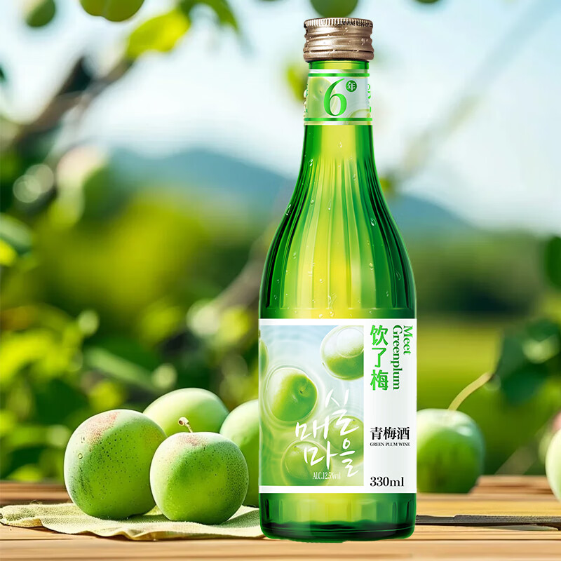 好天好饮梅子酒330ml12.5°饮了梅6年熟成青梅酒韩国进口 9.9元 - 86线报 好天好饮梅子酒330ml12.5°饮了梅6年熟成青梅酒韩国进口 9.9元 - 86线报