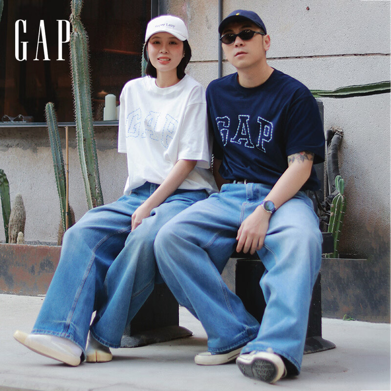 Gap纯棉男士短袖T恤 59元 - 86线报