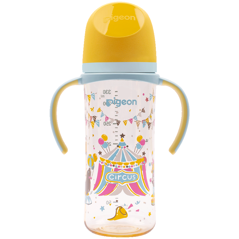 贝亲PPSU双把手防胀气奶瓶330ml LL号 9月+ 76.7元 - 线报酷