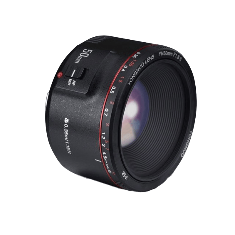 永诺YN50mm F1.8II佳能单反镜头黑壳 518元 - 86线报