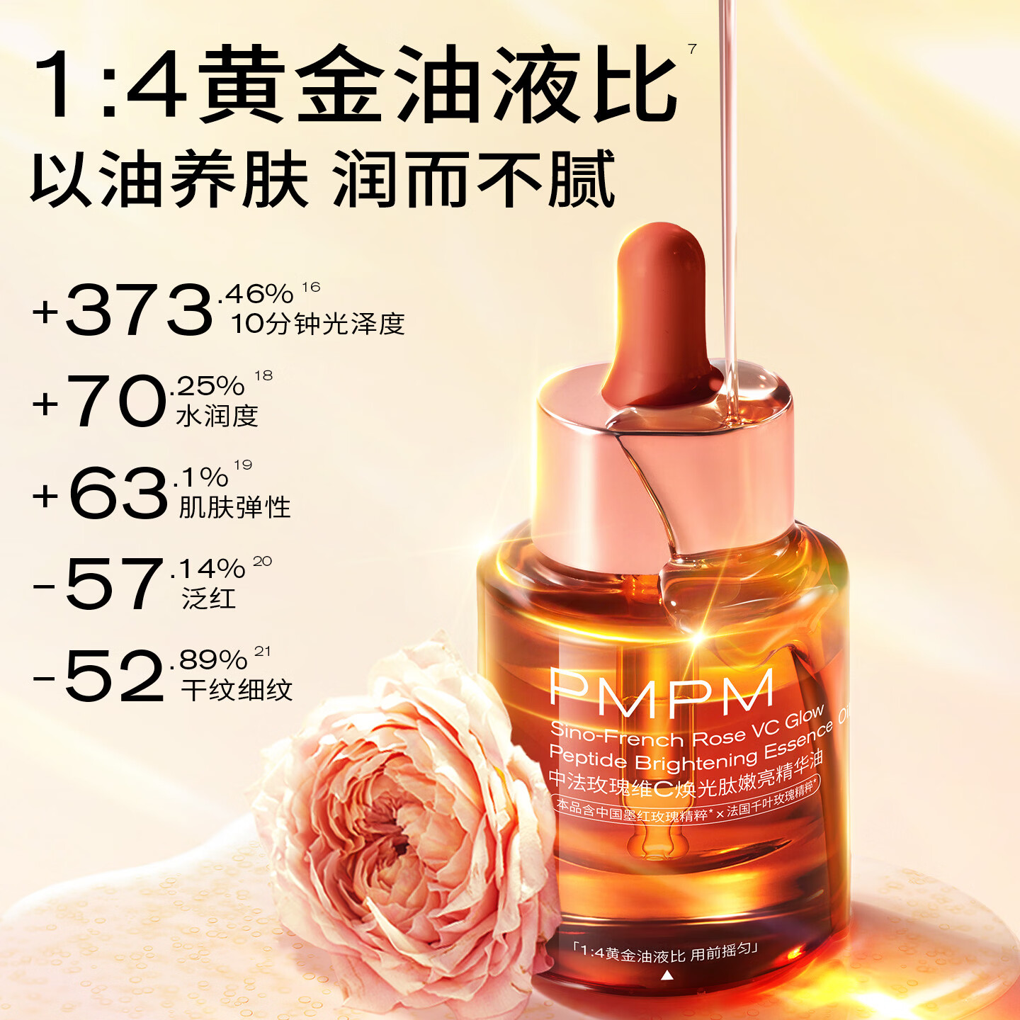 PMPM新升级4.0玫瑰精华油30ml赠30ml 89元 - 86线报