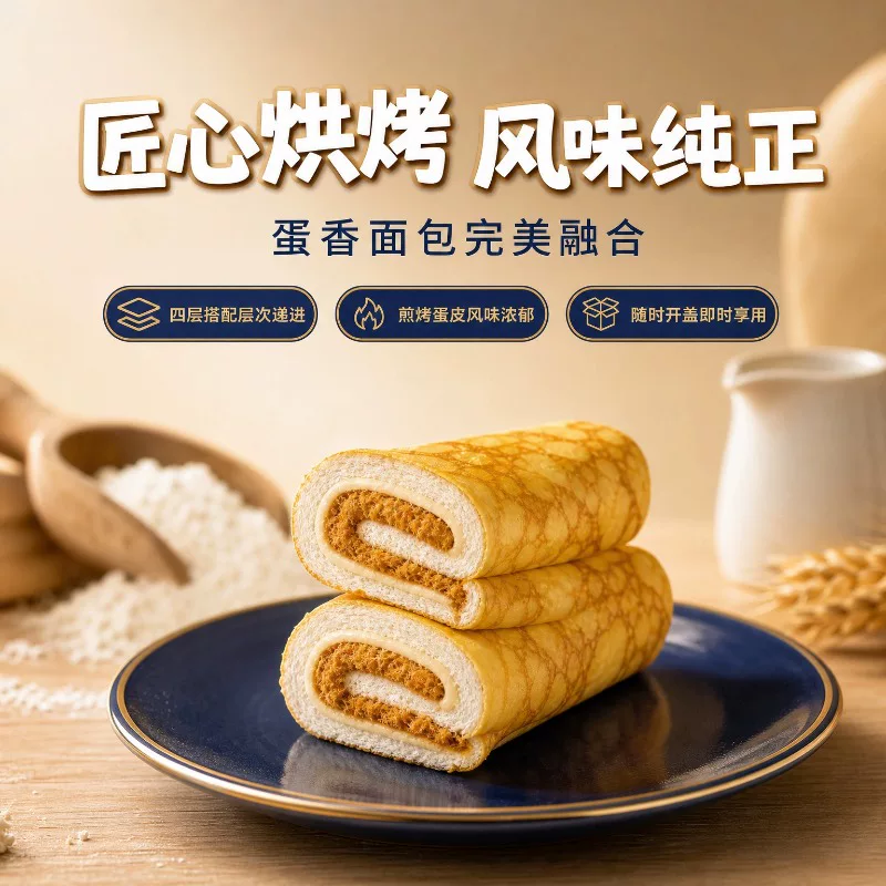 焙多士肉松夹心蛋皮吐司400g7包 9.9元 - 86线报 焙多士肉松夹心蛋皮吐司400g7包 9.9元 - 86线报
