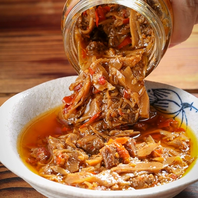 皖之鲜香辣虾仔酱/牛肉酱210g/罐 3.69元 - 线报酷