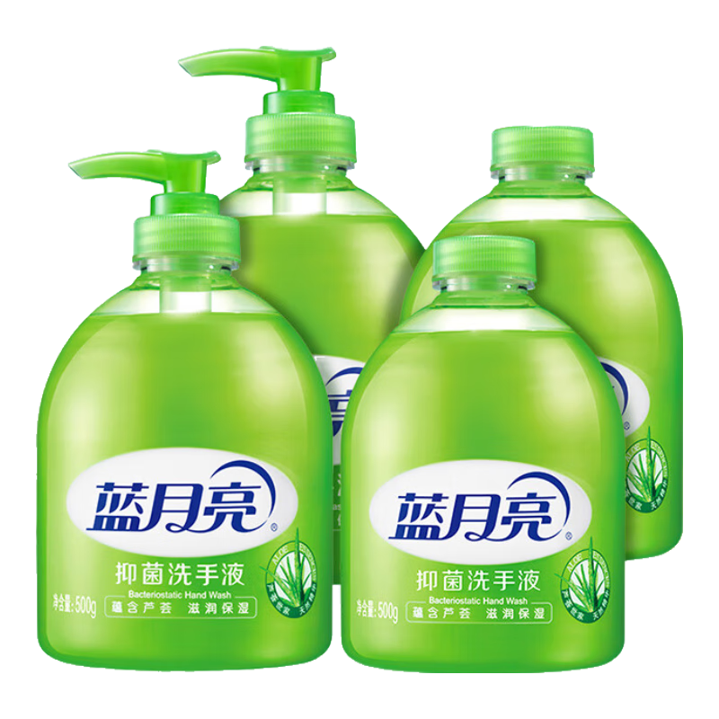 蓝月亮芦荟洗手液500g×4瓶 22.31元 - 86线报 蓝月亮芦荟洗手液500g×4瓶 22.31元 - 86线报
