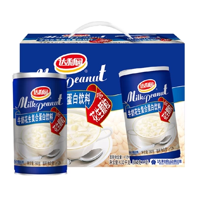 达利园花生牛奶360ml*12罐营养早餐 29.05元 - 86线报