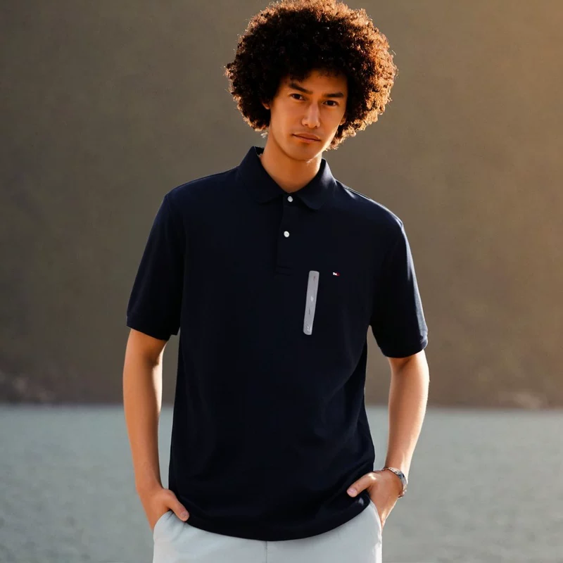 TOMMY HILFIGER翻领休闲男士短袖POLO衫商务夏季 227.05元 - 86线报
