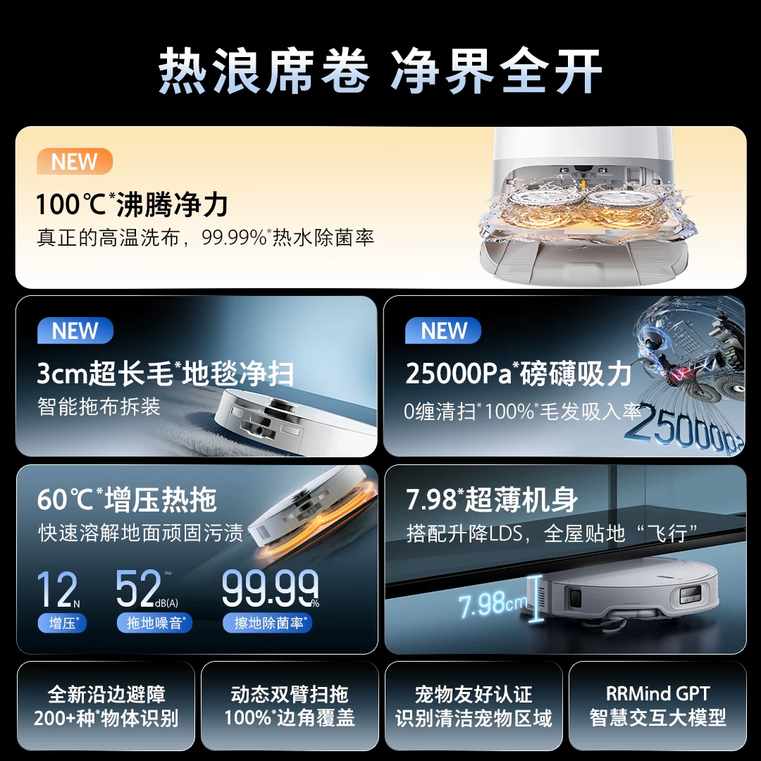 石头P20ultra plus 扫拖一体机 2704元 - 86线报