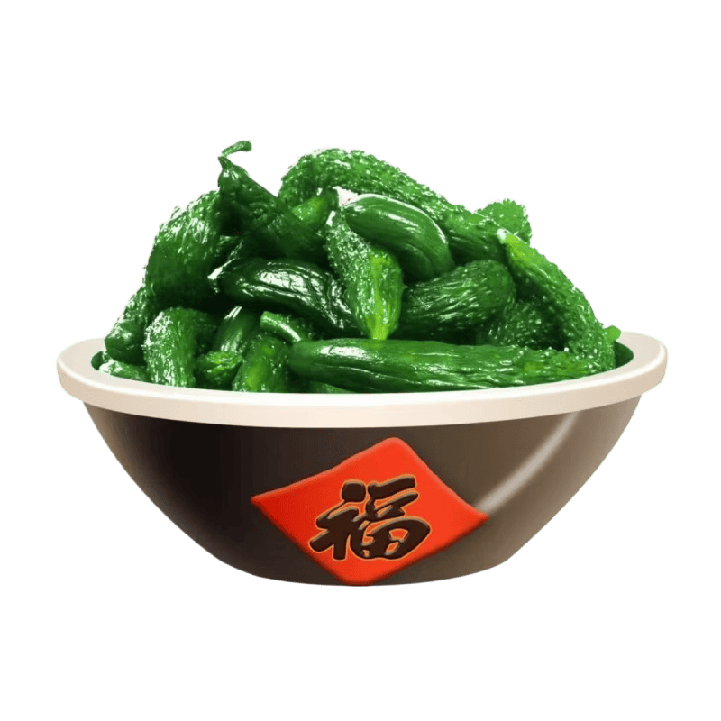 脆爽盐渍小黄瓜开胃解腻酱菜500g/袋2袋 0.96元 - 86线报