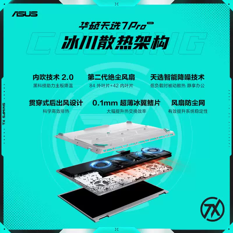 华硕天选7Pro酷睿版16英寸笔记本电脑Ultra7-255HX RTX 5060 16G 1TB - 线报酷