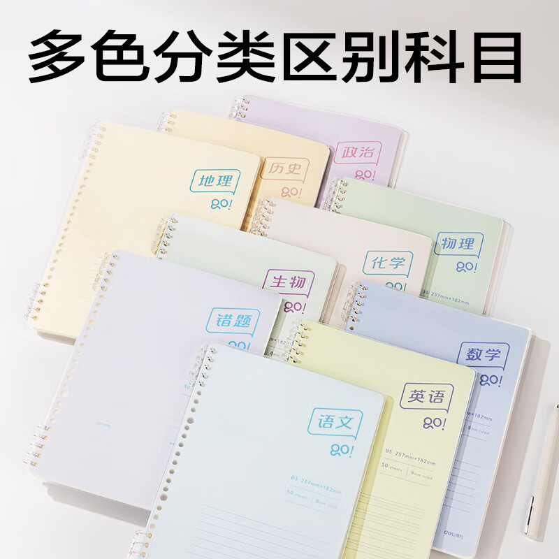 得力 BDHB5-02B5可开合活页本 50张 1.43元 - 86线报