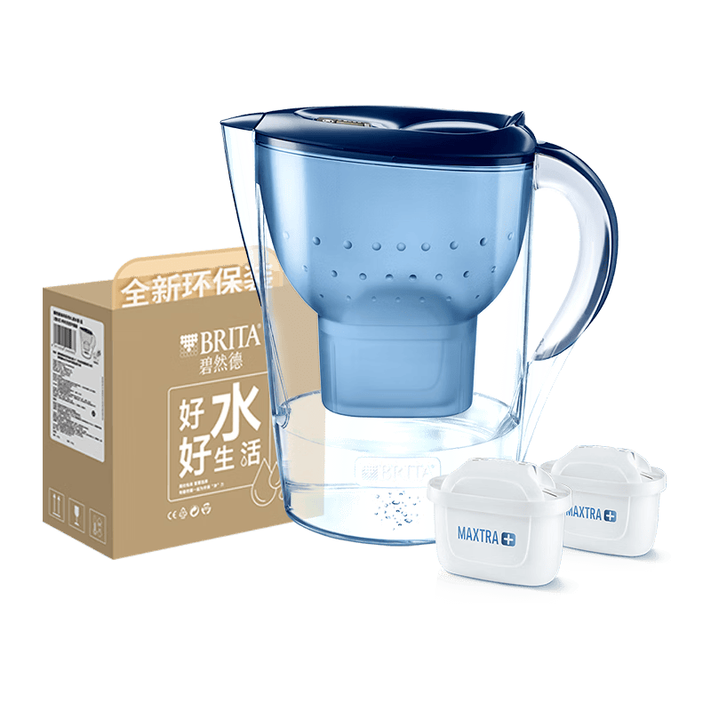 碧然德海洋系列3.5L净水壶蓝色一壶3芯装 106.08元 - 86线报 碧然德海洋系列3.5L净水壶蓝色一壶3芯装 106.08元 - 86线报