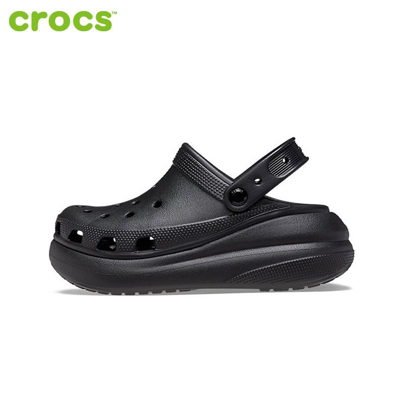 crocs泡芙洞洞鞋女拖鞋夏季外穿出门情侣凉鞋沙滩鞋207521 215.9元 - 线报酷