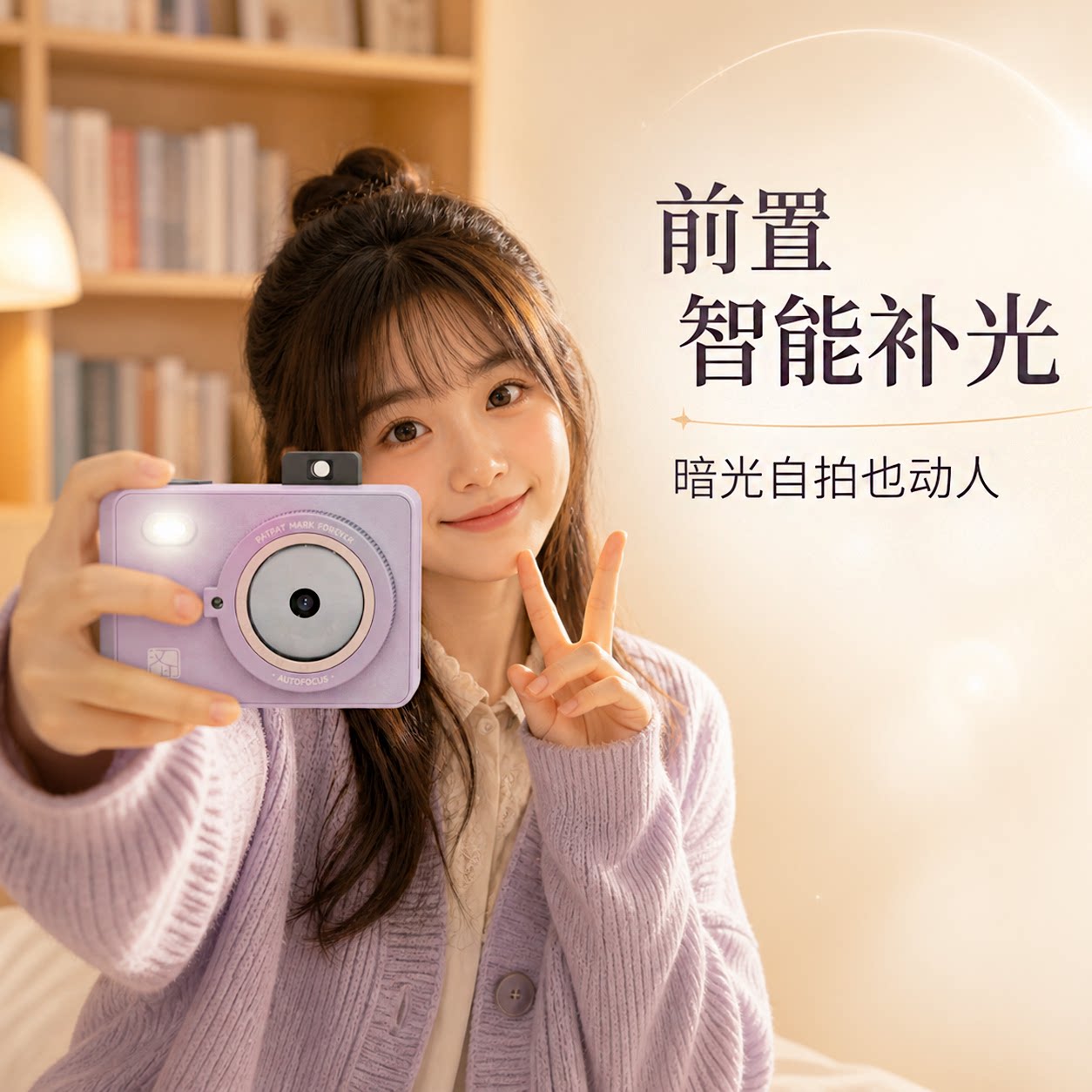 汉印Z5S拍立得照片打印相机蓝牙学生彩色生日礼物热升华便携式一体机 529元 - 86线报