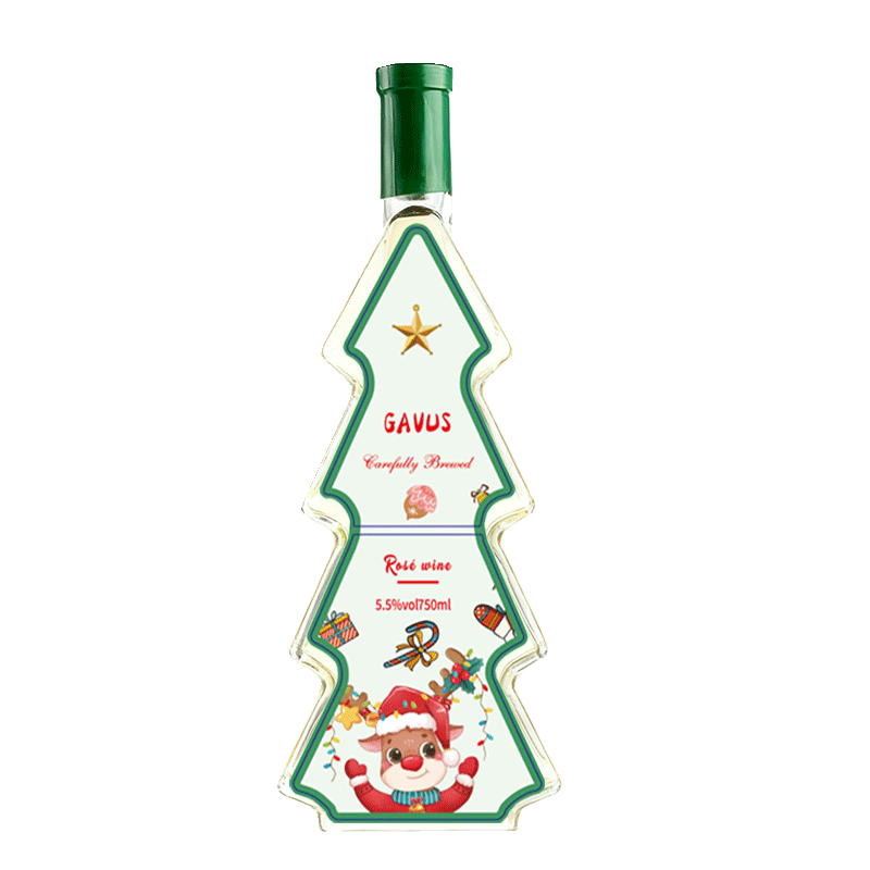 嘉弗斯圣诞树莫斯卡托甜白葡萄酒桃红低度果酒500ml 25.4元 - 86线报