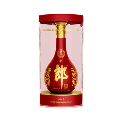 郎酒 红花郎15 53%vol 酱香型白酒 500ml 单瓶装 券后284元 图片 2