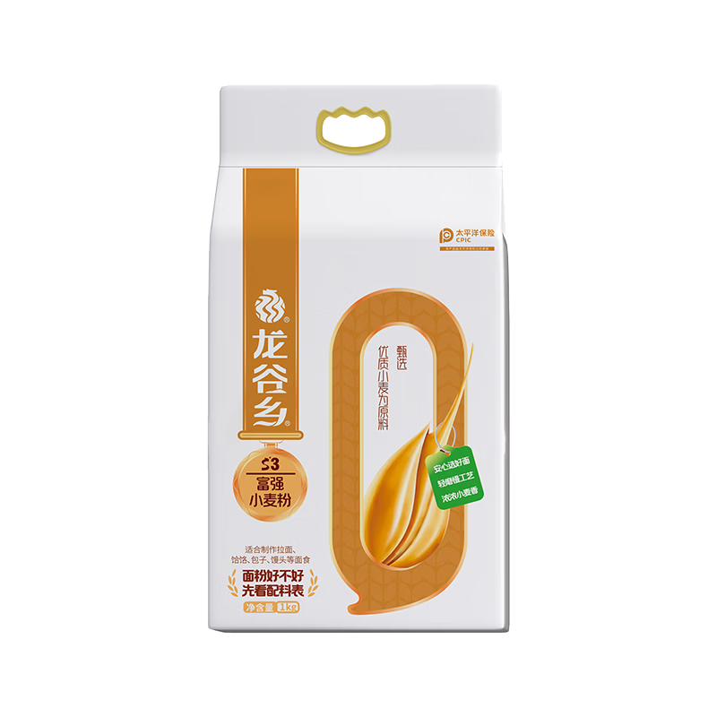 龙谷乡新国标富强小麦粉2斤装 3元 - 86线报 龙谷乡新国标富强小麦粉2斤装 3元 - 86线报
