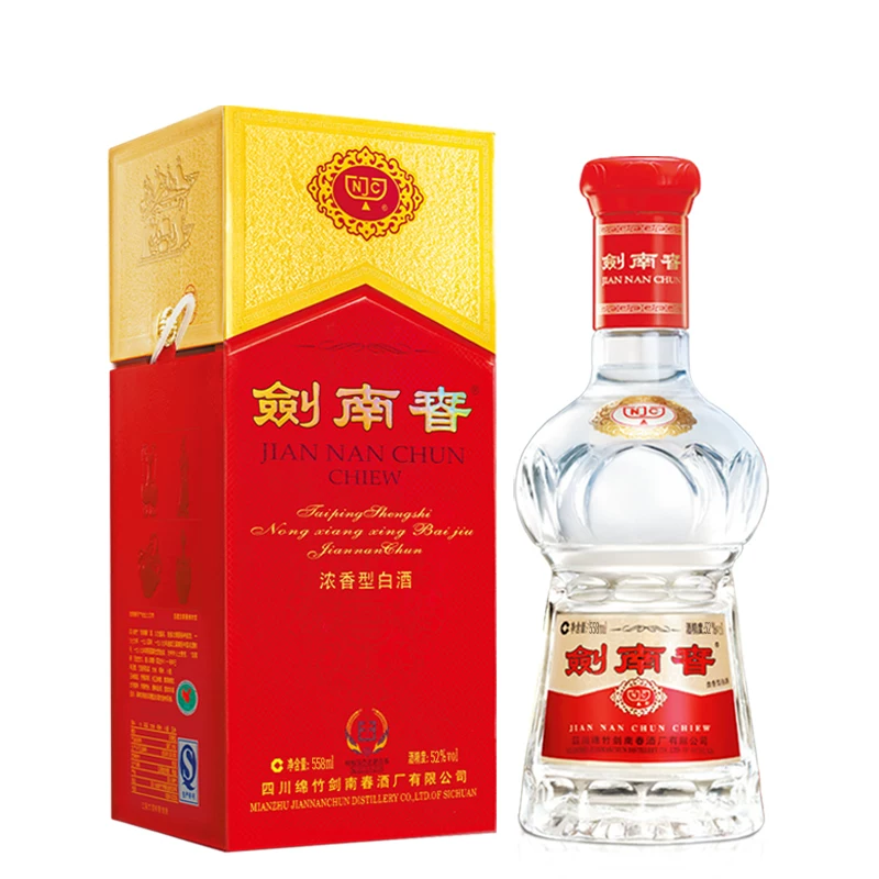 剑南春水晶剑52%vol浓香型白酒558ml*4瓶 1457元 - 86线报
