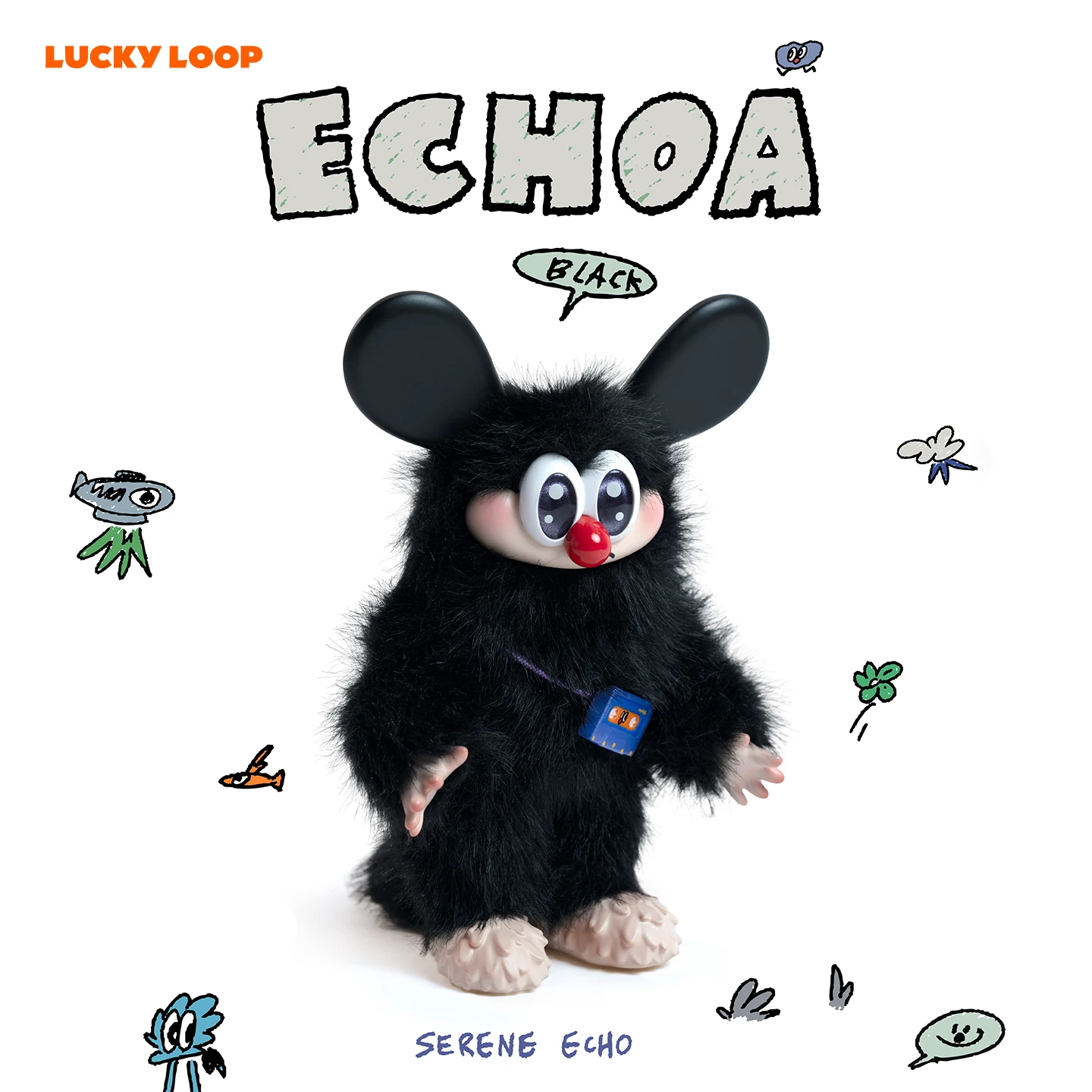 LuckyLoop好运连得ECHOA无尽赫兹系列毛绒公仔挂件盲盒随机1个 52.19元 - 86线报 LuckyLoop好运连得ECHOA无尽赫兹系列毛绒公仔挂件盲盒随机1个 52.19元 - 86线报