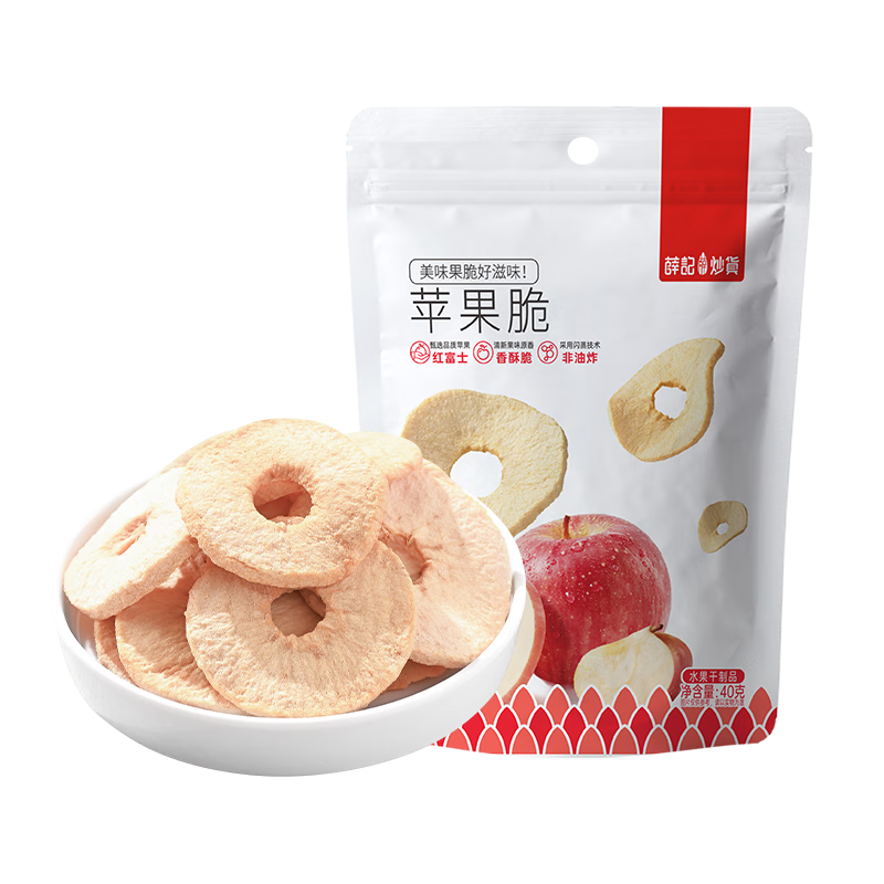 薛记炒货 苹果脆 4袋果干484g *9件任选 4.89元/件 9件任选 - 86线报 薛记炒货 苹果脆 4袋果干484g *9件任选 4.89元/件 9件任选 - 86线报