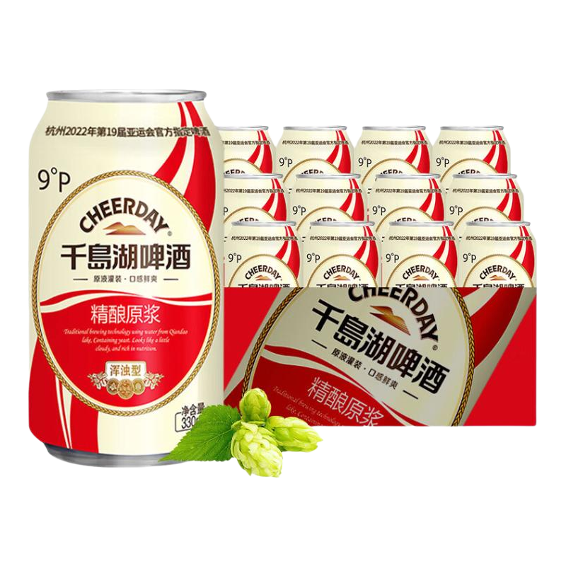千岛湖精酿啤酒 CHEERDAY 艾尔苏超原浆330mL*12罐 35.5元 - 86线报 千岛湖精酿啤酒 CHEERDAY 艾尔苏超原浆330mL*12罐 35.5元 - 86线报