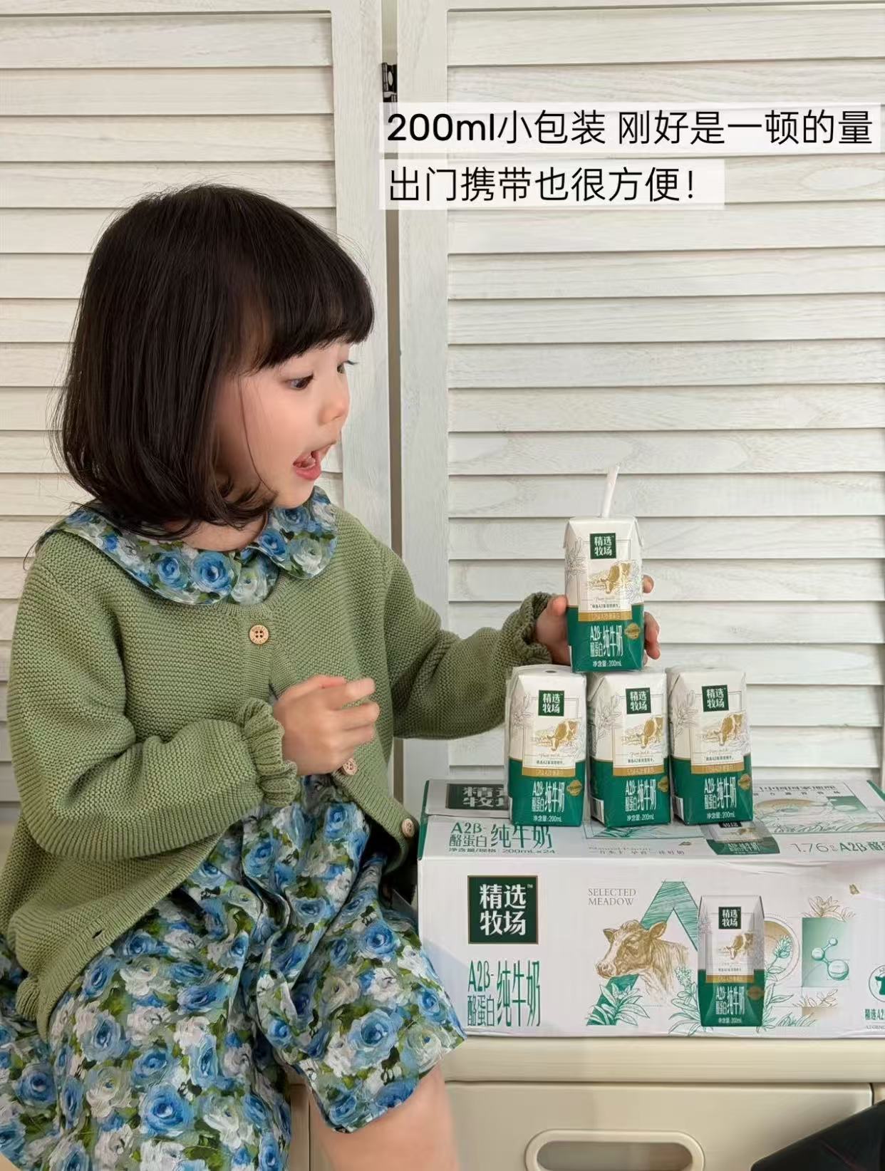 蒙牛精选牧场A2β-酪蛋白纯牛奶24盒 44元 - 86线报