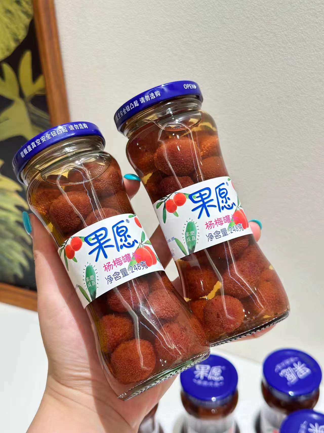 果秀果愿杨梅水果罐头248g×8瓶 29.9元 - 86线报