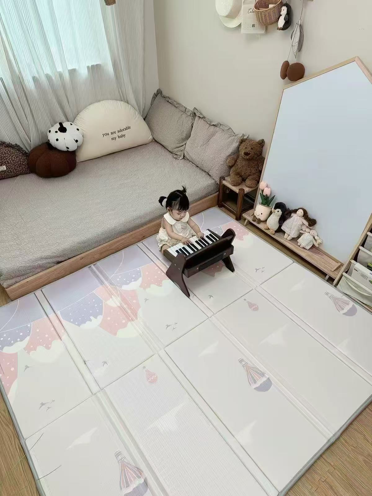 欧孕婴儿爬爬垫200*180*1.5cm 110.8元 - 86线报