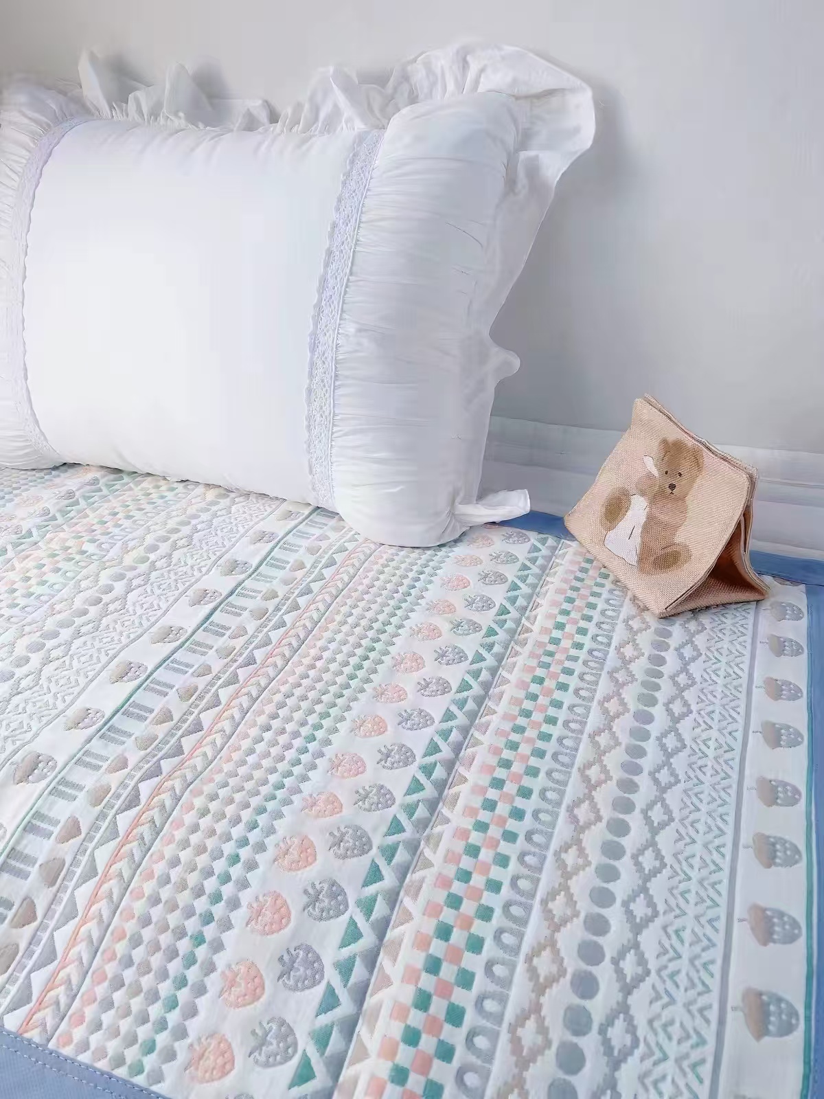莱茵森纯棉纱布软席60*100cm 32元 - 86线报