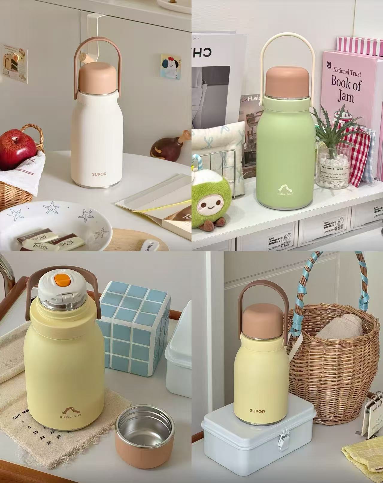 苏泊尔保温杯850ml 71元 - 美泡泡